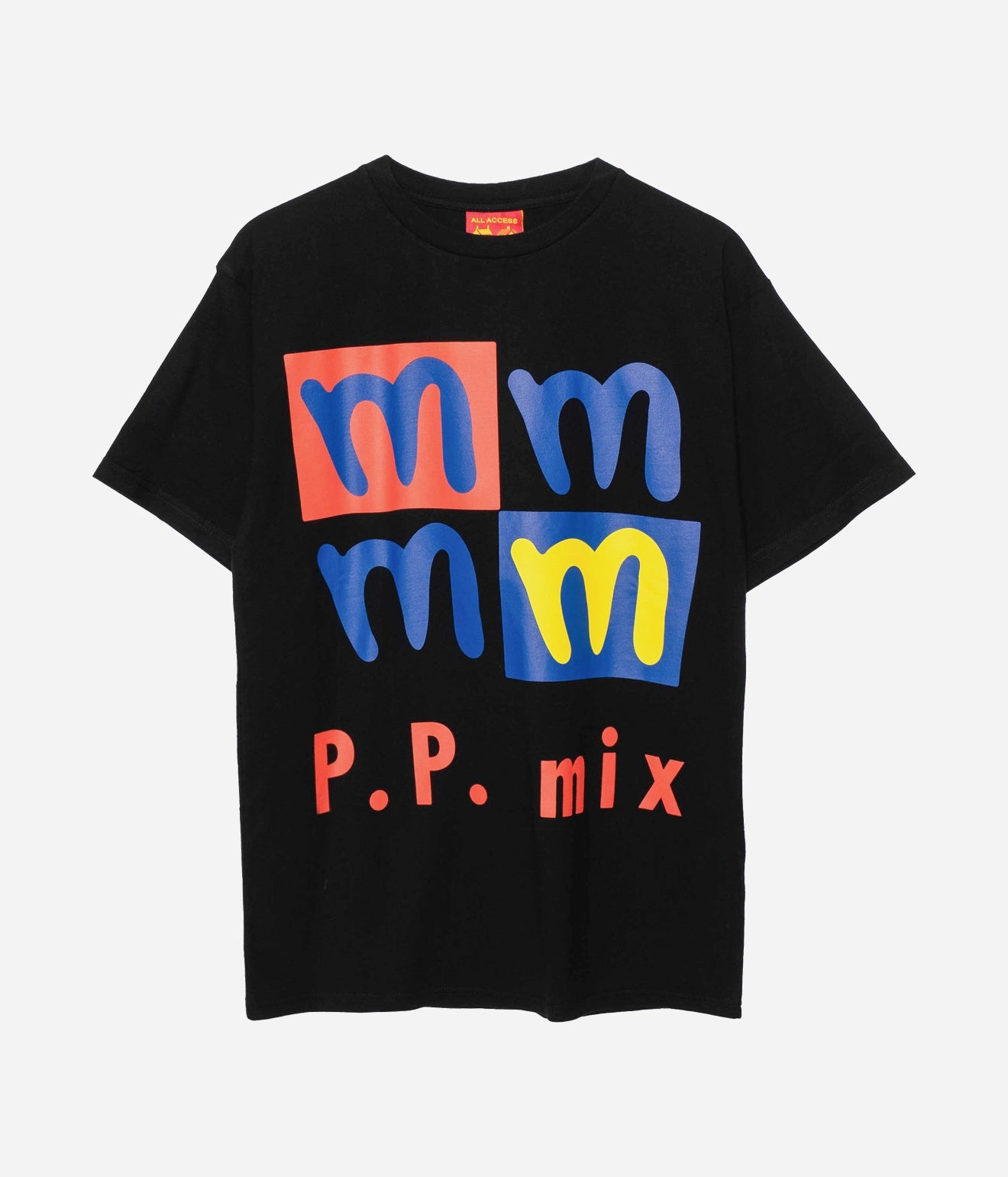 Public Possession "P.P. MIX T - SHIRT" BLACK - WEAREALLANIMALS