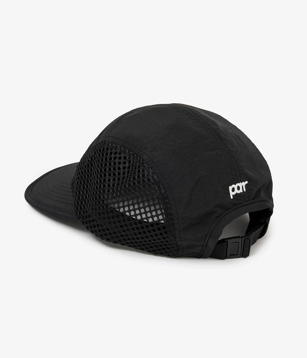 parr "side mesh spoon bill cap" Black