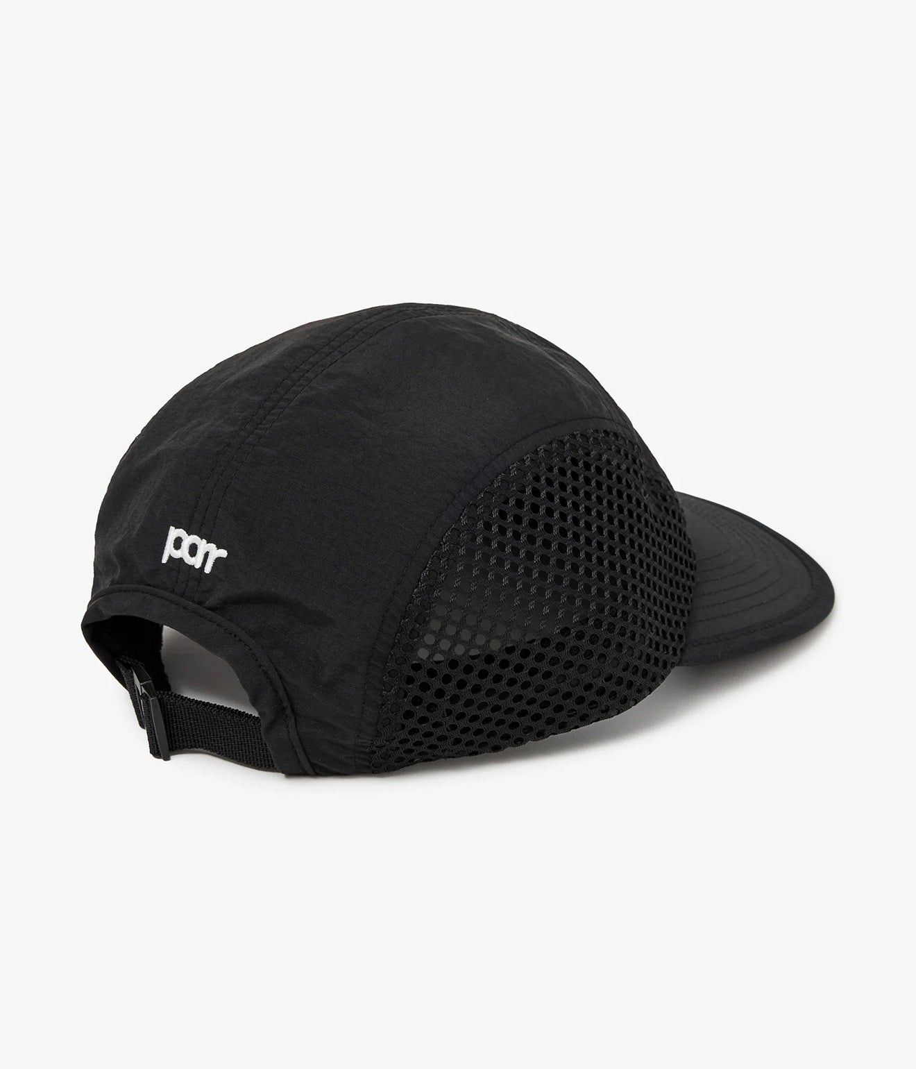 parr "side mesh spoon bill cap" Black