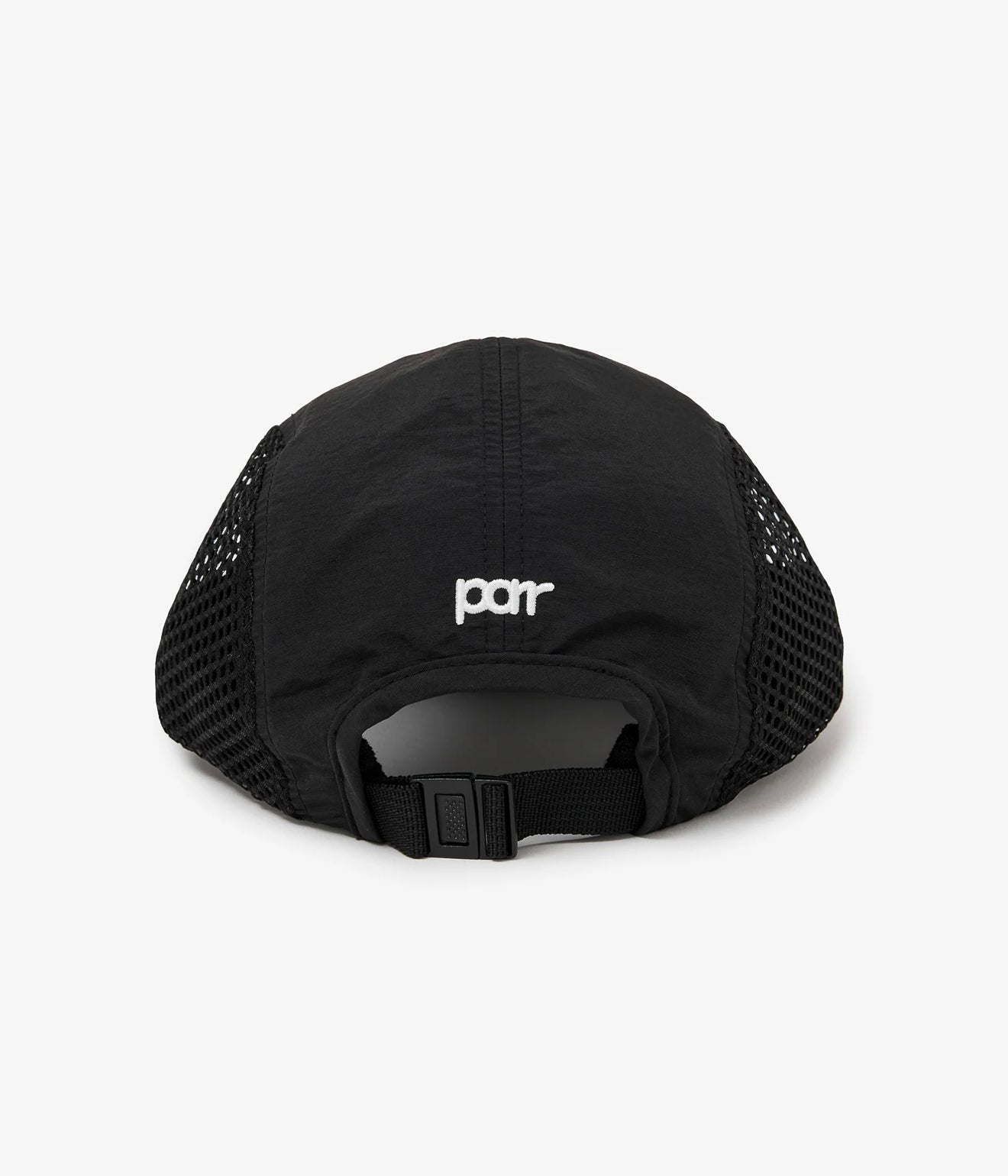 parr "side mesh spoon bill cap" Black