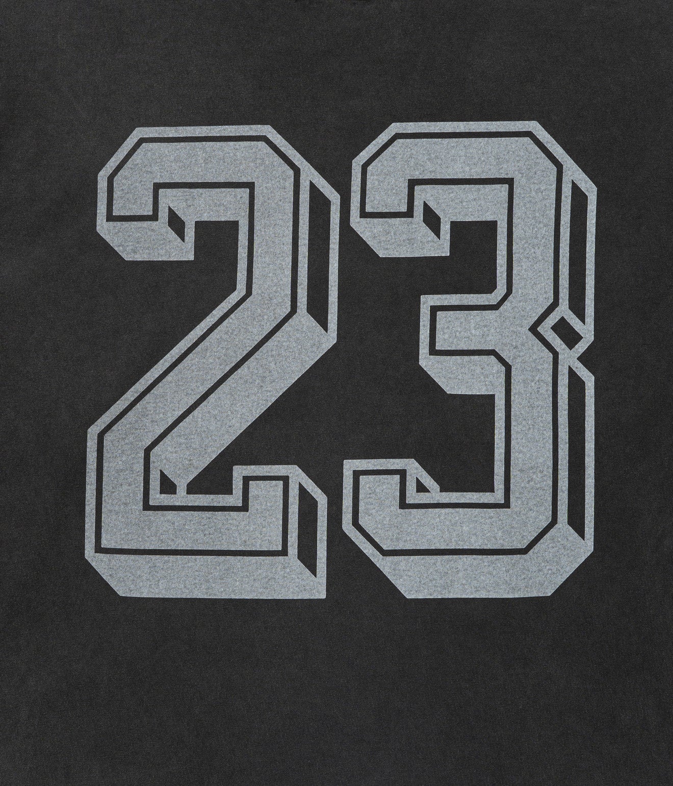 STUDIO ANIMALS “23” L/S T-Shirt Faded Black - WEAREALLANIMALS