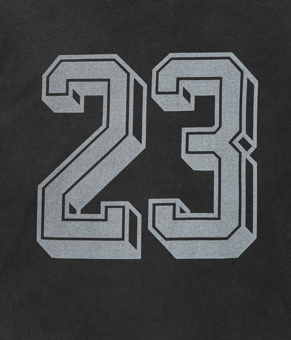 STUDIO ANIMALS “23” L/S T-Shirt Faded Black - WEAREALLANIMALS