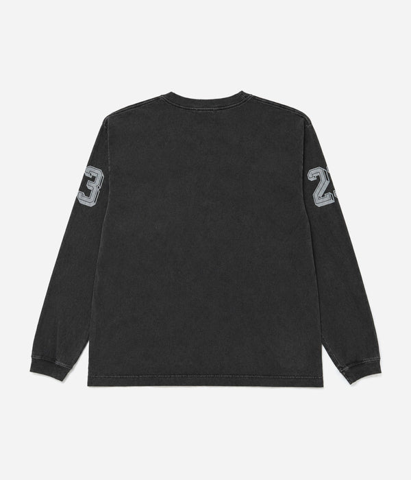 STUDIO ANIMALS “23” L/S T-Shirt Faded Black - WEAREALLANIMALS