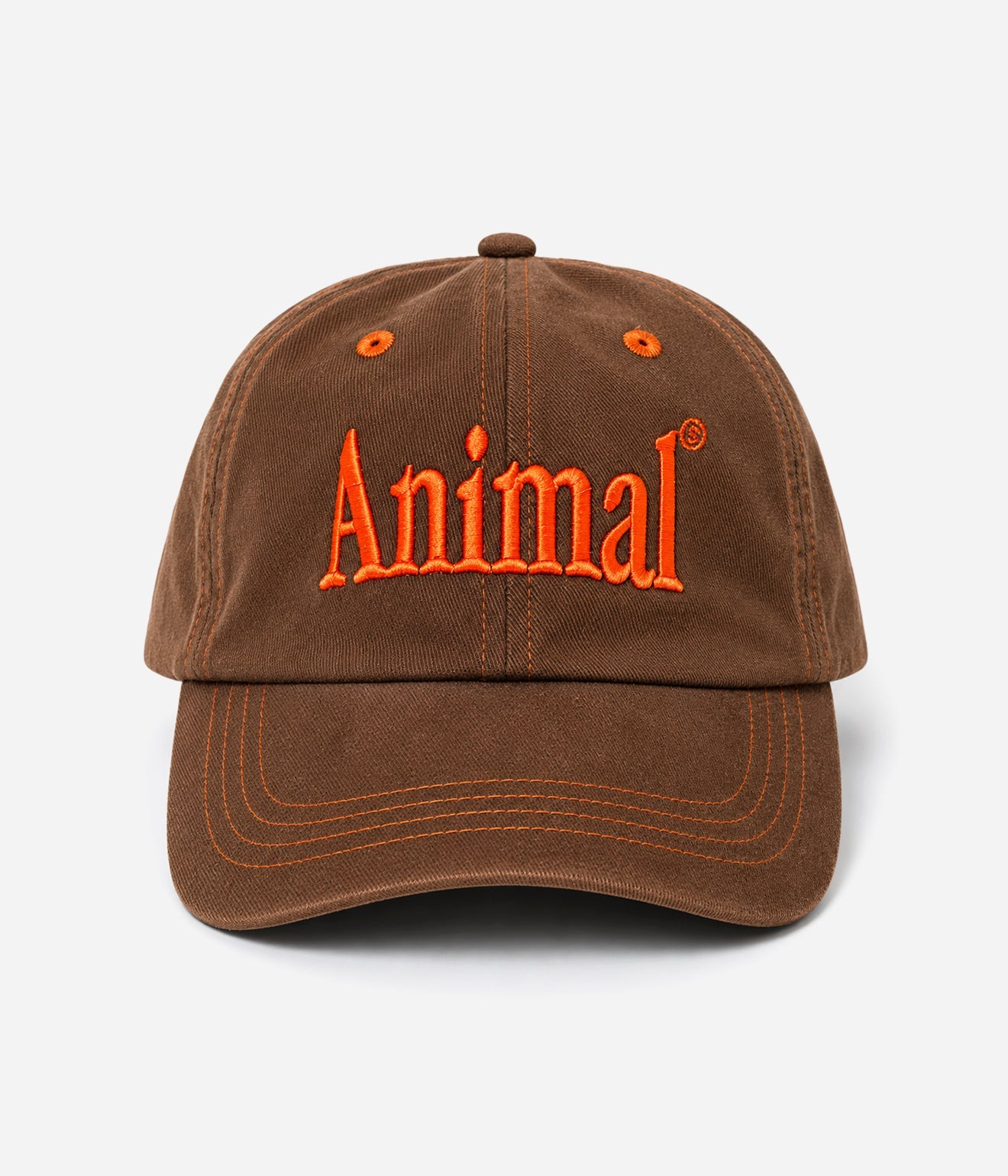 STUDIO ANIMALS “Animals Letter” Cap Chocolate - WEAREALLANIMALS