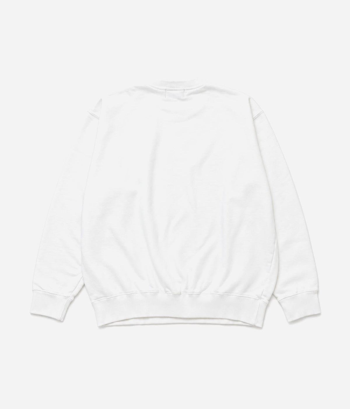 STUDIO ANIMALS "Animals Letter Solid Print" SWEATSHIRT WHITE - WEAREALLANIMALS