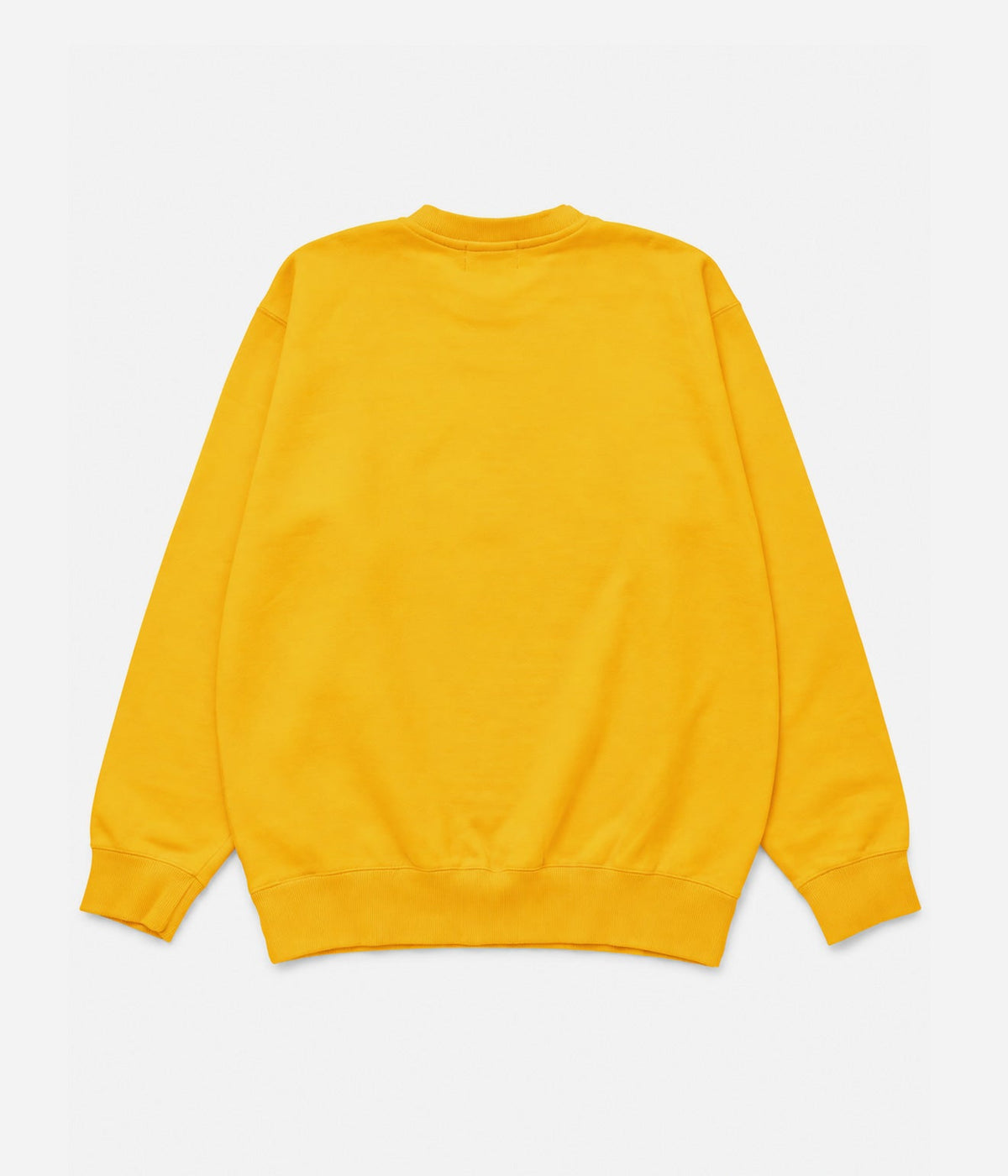 STUDIO ANIMALS "Animals Letter Solid Print" SWEATSHIRT Yellow - WEAREALLANIMALS