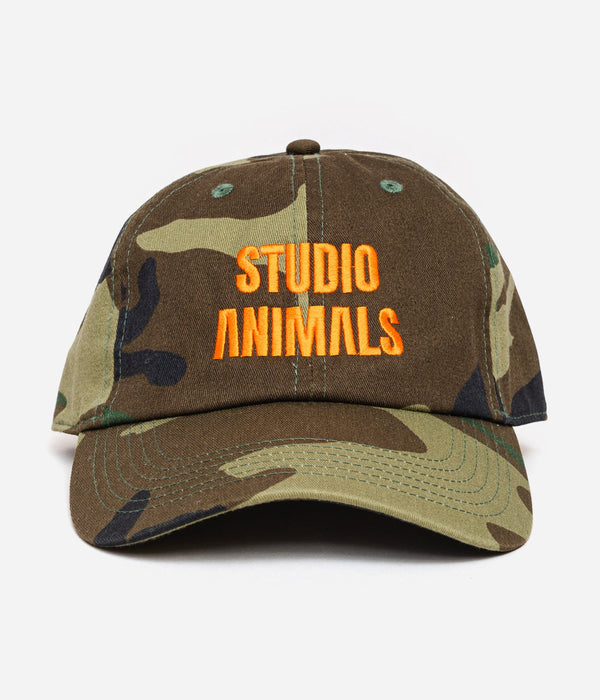STUDIO ANIMALS "Basic Logo” Cap Woodland - WEAREALLANIMALS