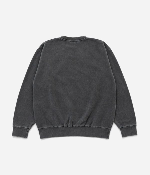 STUDIO ANIMALS "Cat" SWEATSHIRT FADED BLACK - WEAREALLANIMALS