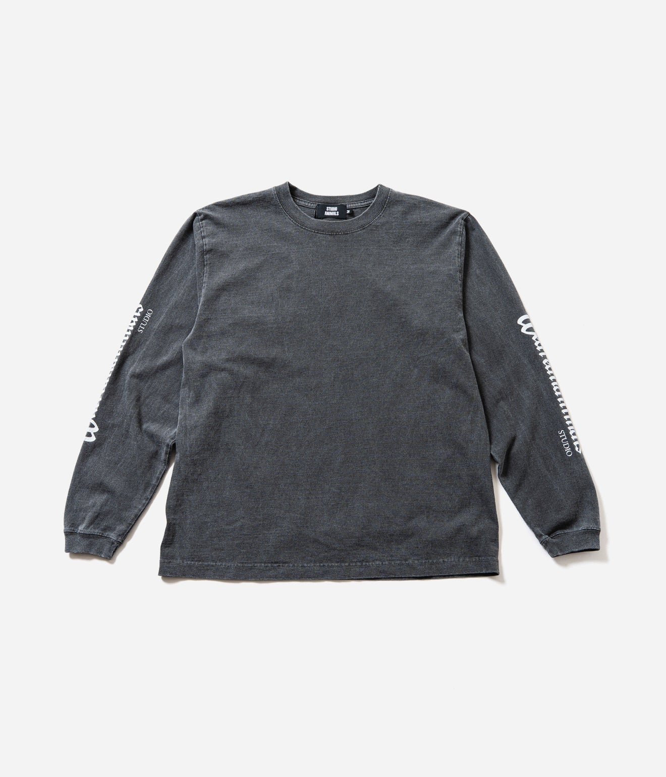 STUDIO ANIMALS “Dreamland” L/S T-Shirt Faded Black - WEAREALLANIMALS