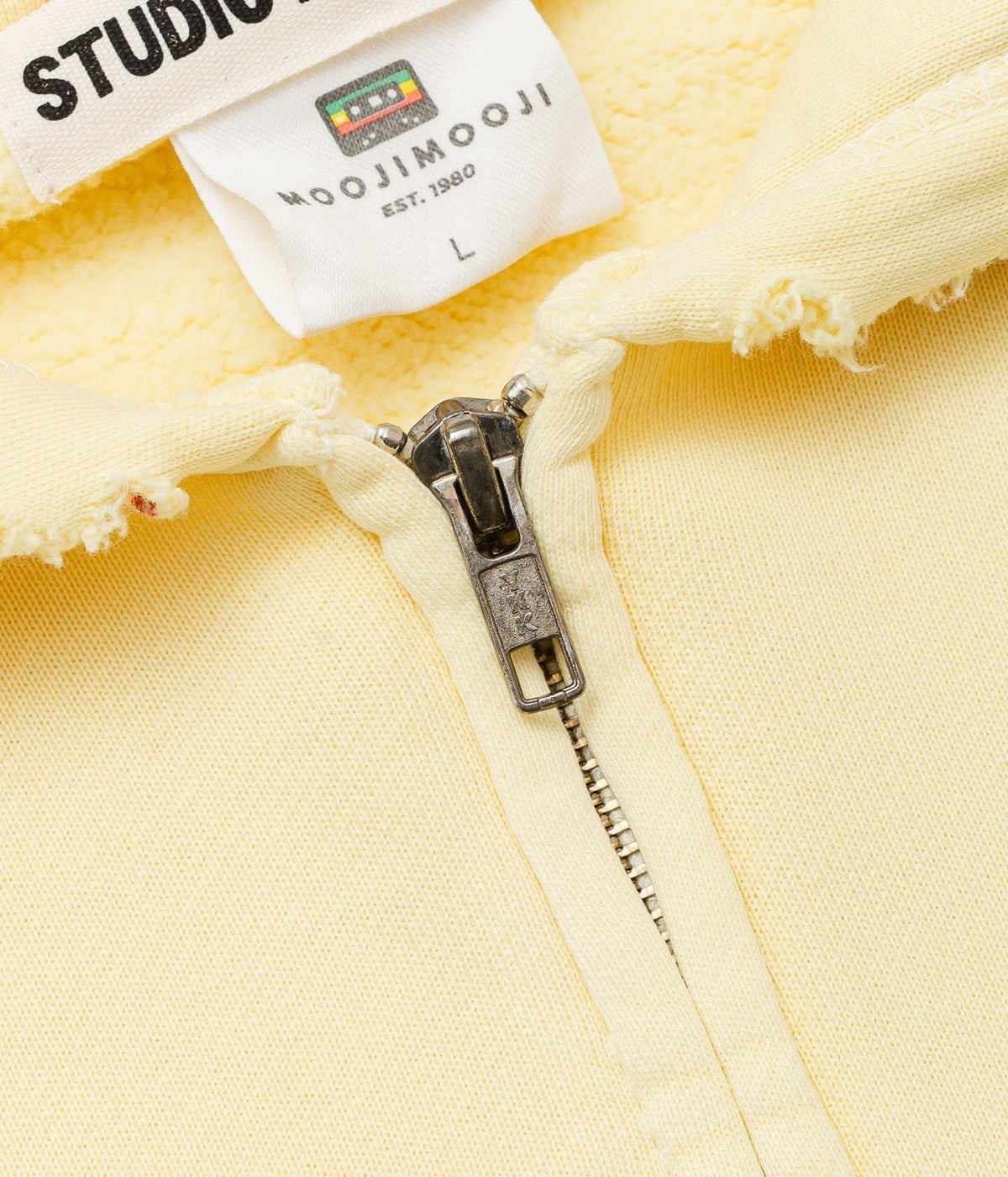 STUDIO ANIMALS ×MOOJIMOOJI “Animals Letter” Hoodie Yellow - WEAREALLANIMALS