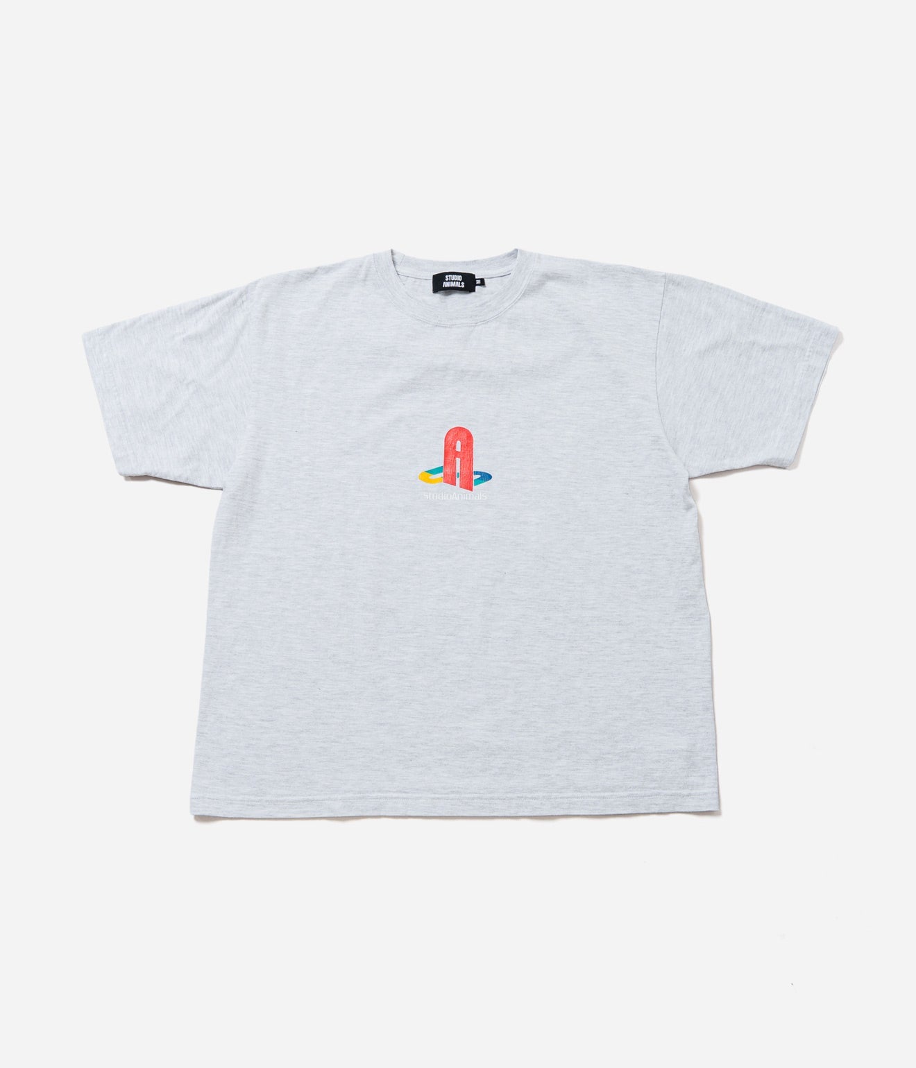 STUDIO ANIMALS “Play” T-Shirt Ash - WEAREALLANIMALS