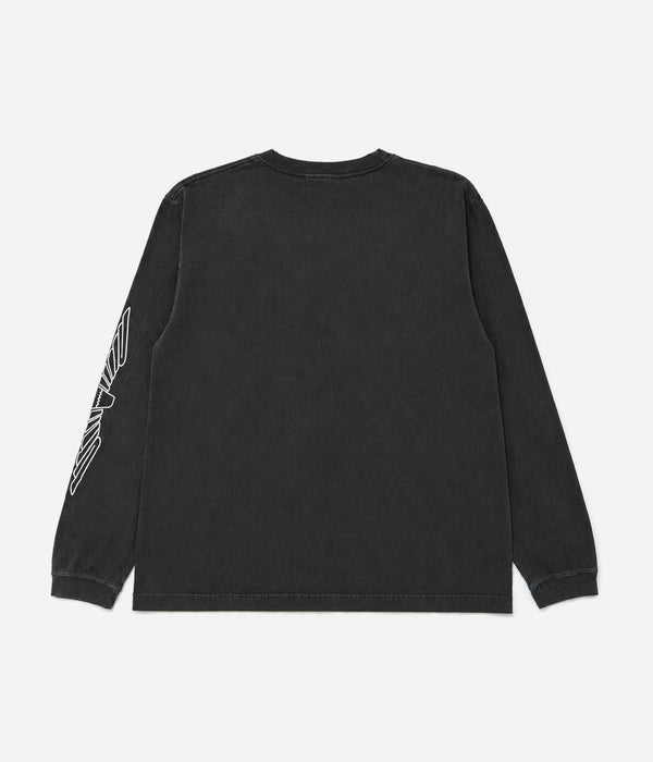 STUDIO ANIMALS “Racing” L/S T-Shirt Faded Black - WEAREALLANIMALS