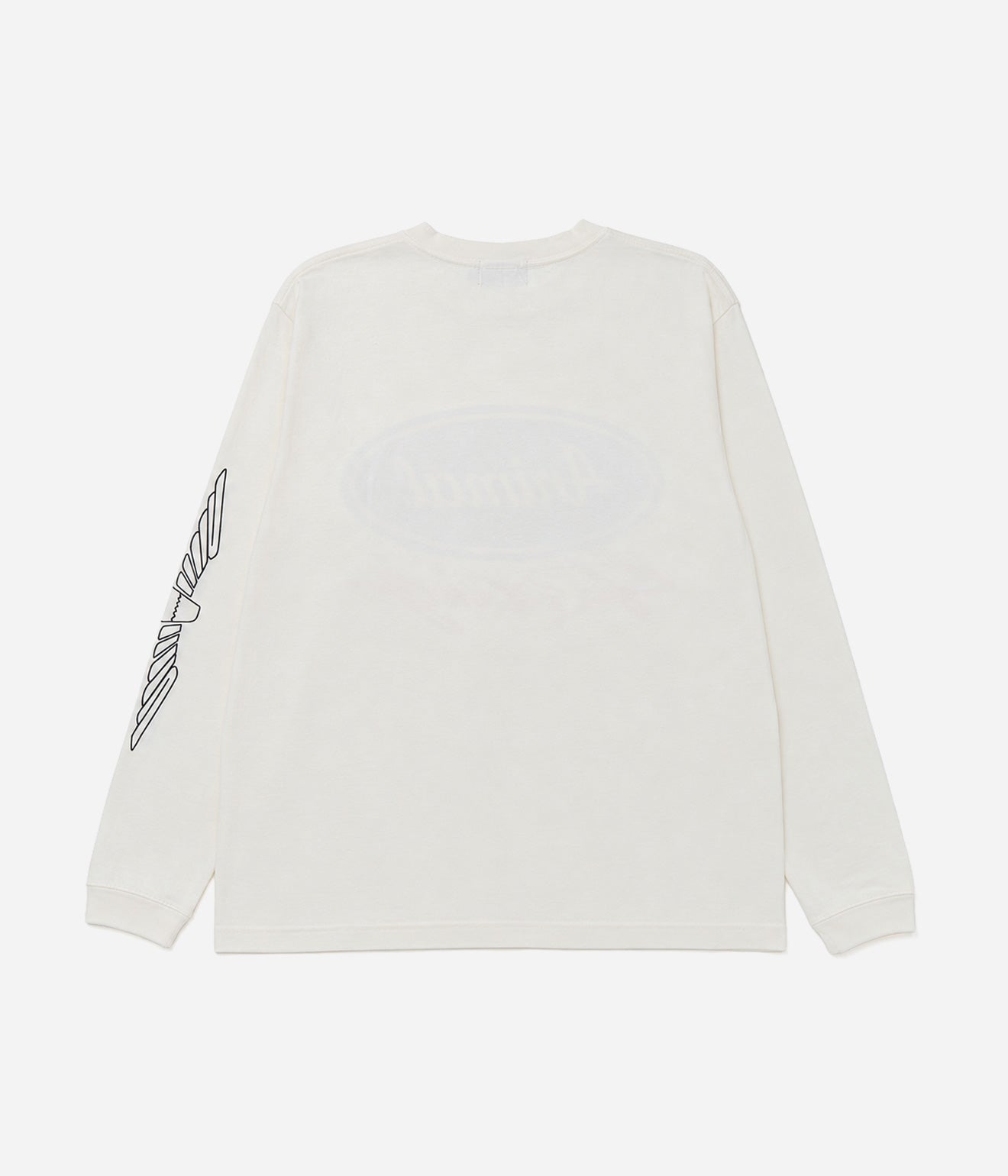 STUDIO ANIMALS “Racing” L/S T-Shirt Natural - WEAREALLANIMALS