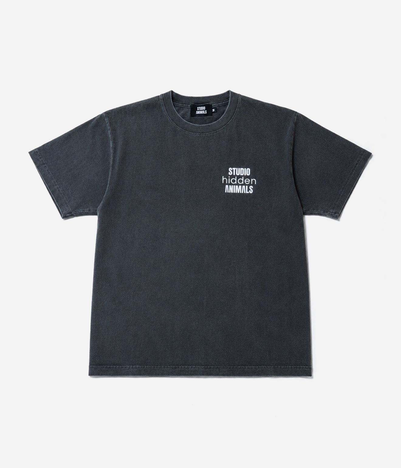 STUDIO ANIMALS × Studio-hidden “HOW TO MAKE” S/S T-Shirt Faded Black - WEAREALLANIMALS