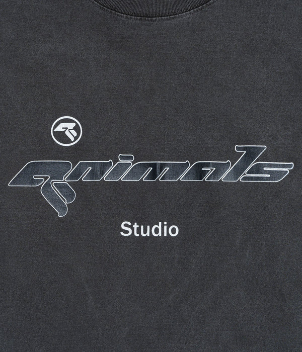 STUDIO WEAREALLANIMALS "1997 L/S T - SHIRT" BLACK - WEAREALLANIMALS