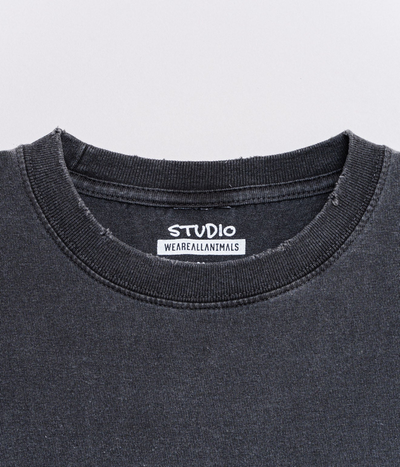 STUDIO WEAREALLANIMALS "1997 S/S T - SHIRT" BLACK - WEAREALLANIMALS