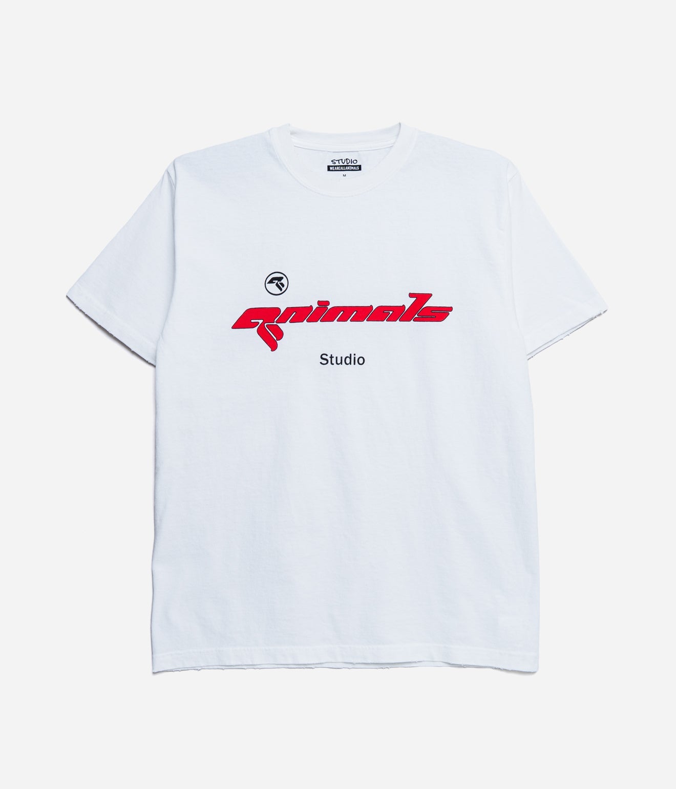 STUDIO WEAREALLANIMALS "1997 S/S T - SHIRT" WHITE - WEAREALLANIMALS