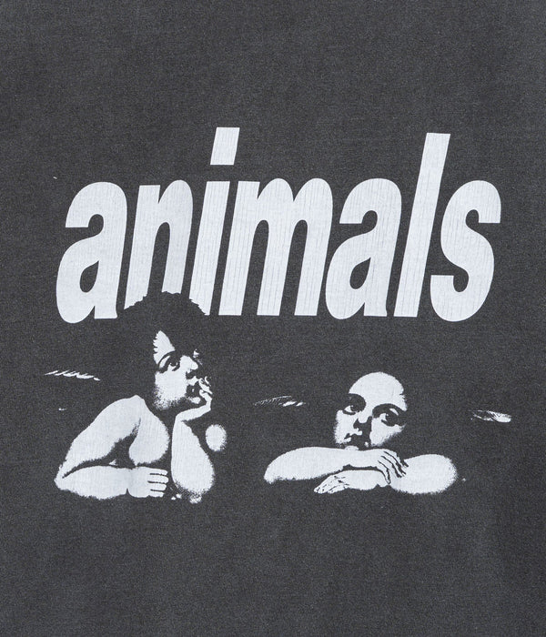 STUDIO WEAREALLANIMALS "Angel L/S T - SHIRT" BLACK - WEAREALLANIMALS