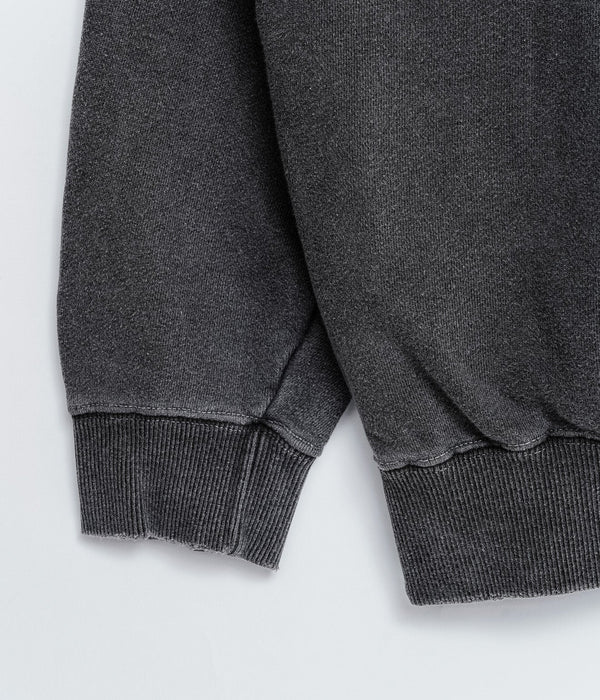 STUDIO WEAREALLANIMALS "Animals Letter” SWEATSHIRT BLACK - WEAREALLANIMALS