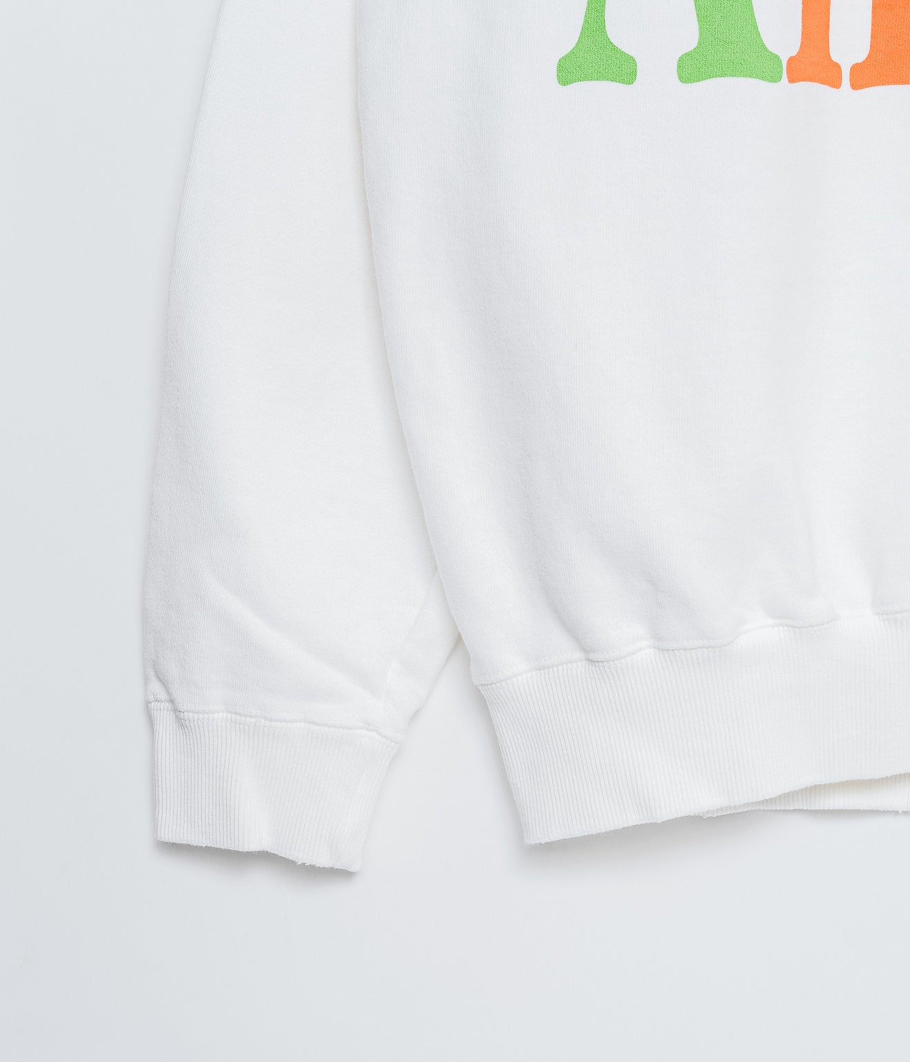 STUDIO WEAREALLANIMALS "Animals Letter" SWEATSHIRT WHITE - WEAREALLANIMALS