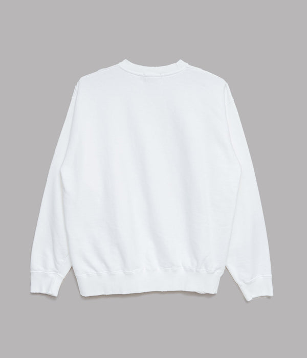 STUDIO WEAREALLANIMALS "Animals Letter SWEATSHIRT" WHITE - WEAREALLANIMALS