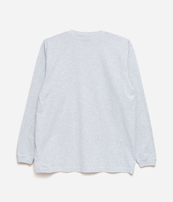 STUDIO WEAREALLANIMALS "Inverted Arch L/S T - SHIRT" GREY - WEAREALLANIMALS