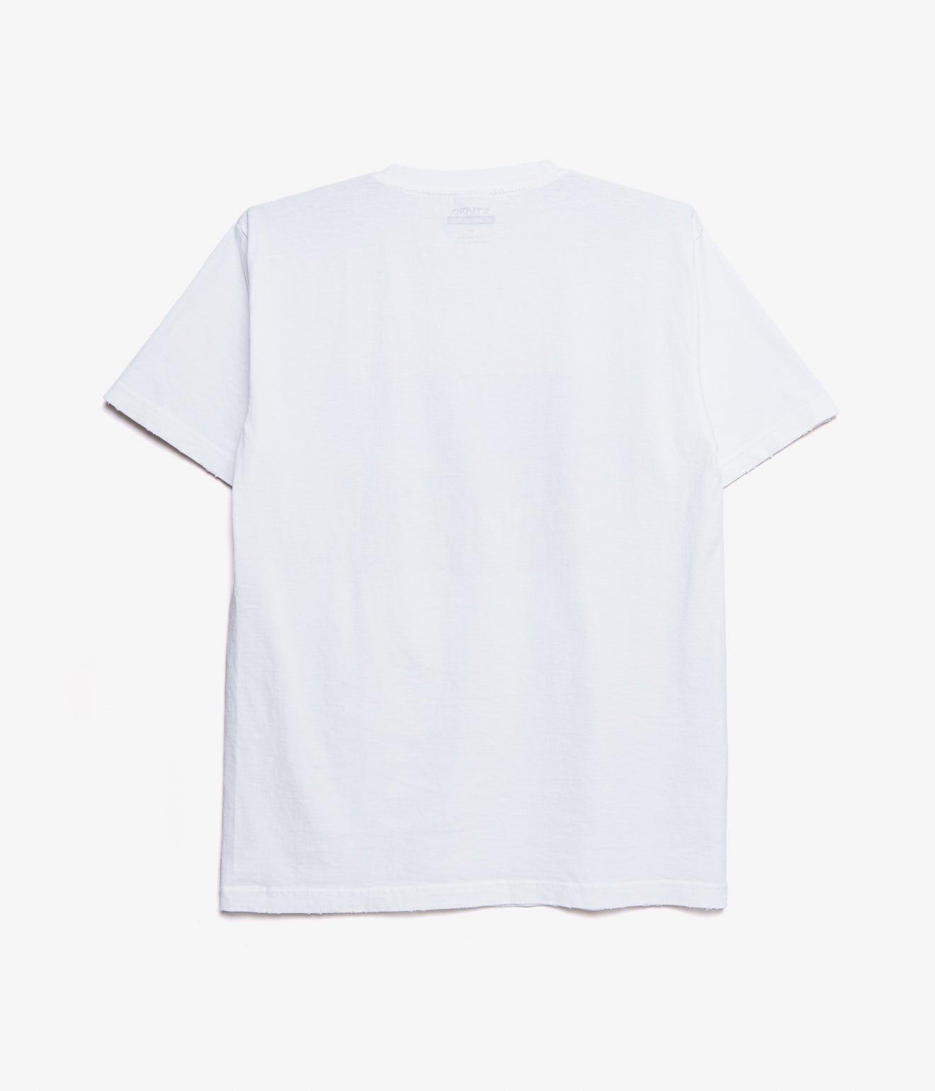 STUDIO WEAREALLANIMALS "Multiple Round Logo S/S T - SHIRT" WHITE - WEAREALLANIMALS