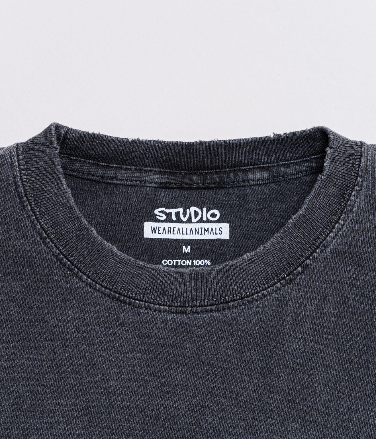 STUDIO WEAREALLANIMALS "SWA Sport S/S T - SHIRT" BLACK - WEAREALLANIMALS