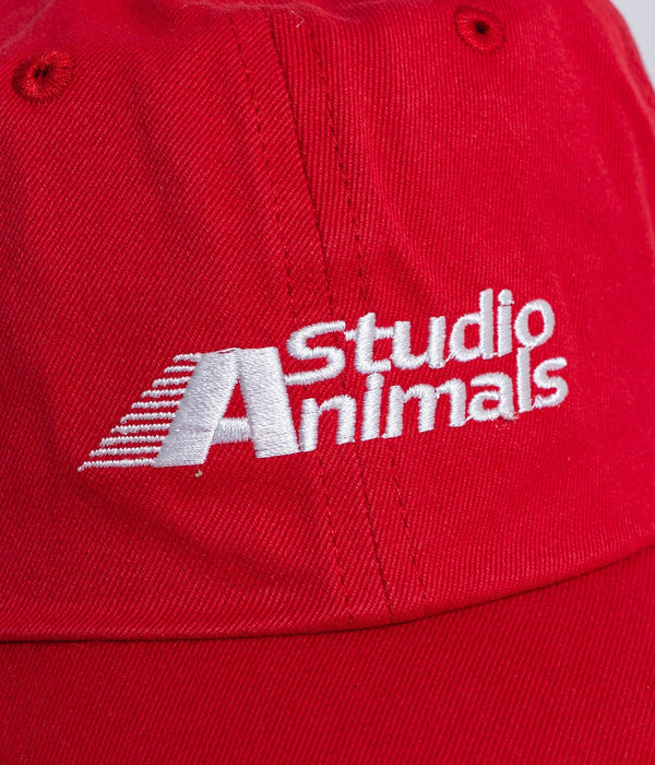 STUDIO WEAREALLANIMALS "Team Logo CAP" RED - WEAREALLANIMALS