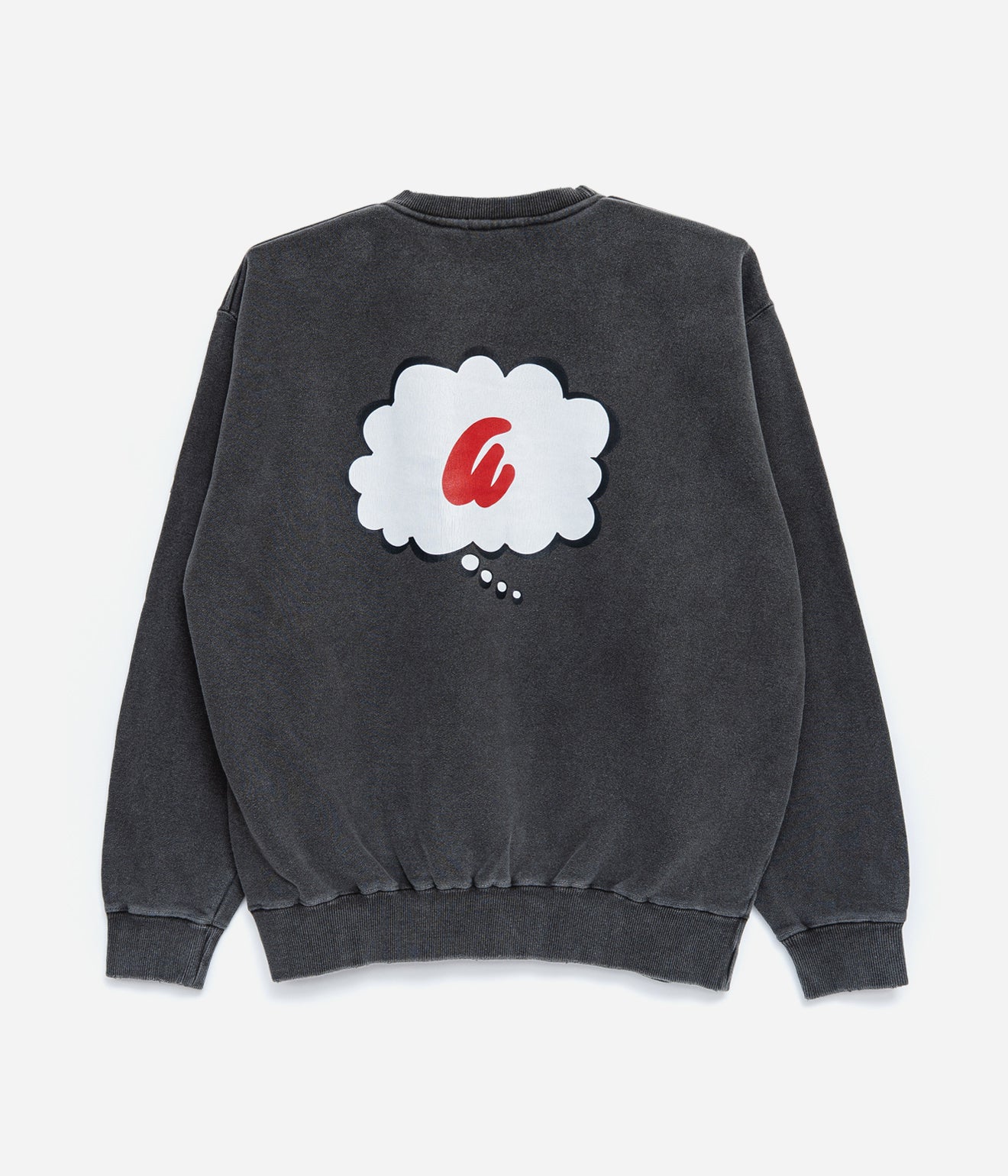 STUDIO WEAREALLANIMALS "Think" SWEATSHIRT BLACK - WEAREALLANIMALS