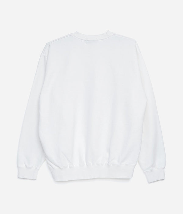 STUDIO WEAREALLANIMALS "Whenever Wherever" SWEATSHIRT WHITE - WEAREALLANIMALS