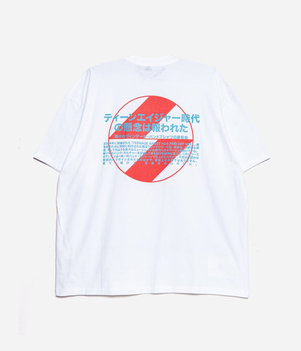 THE SALVAGES x 'TEENAGE ANGST' "ASTRONAUT OS T - SHIRT" WHITE - WEAREALLANIMALS