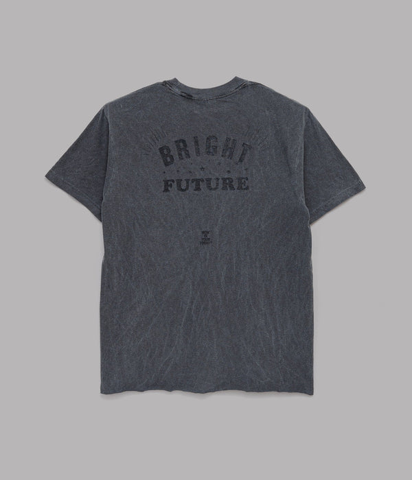 TODAY edition "BRIGHT FUTURE #01 SS Tee" BLACK - WEAREALLANIMALS