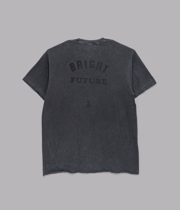 TODAY edition "BRIGHT FUTURE #05 SS Tee" BLACK - WEAREALLANIMALS