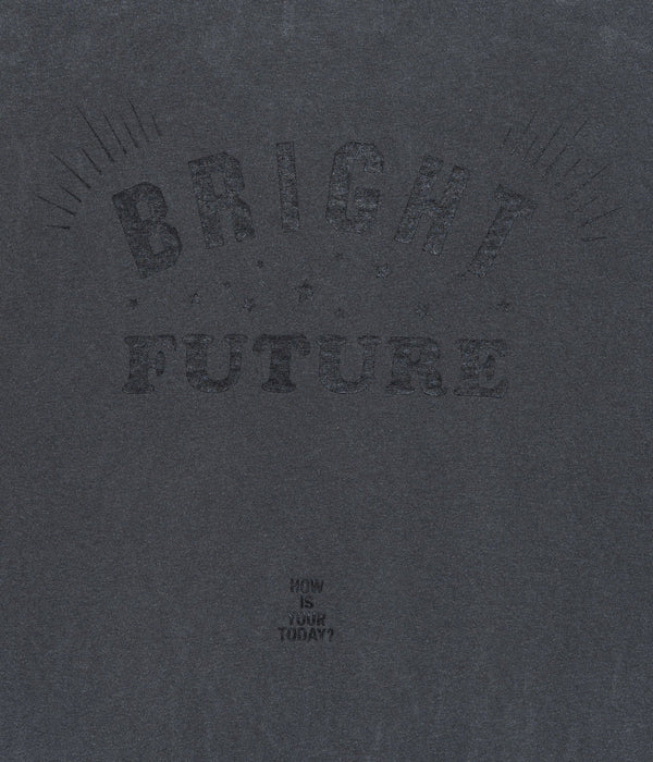 TODAY edition "BRIGHT FUTURE #10 SS Tee" BLACK - WEAREALLANIMALS