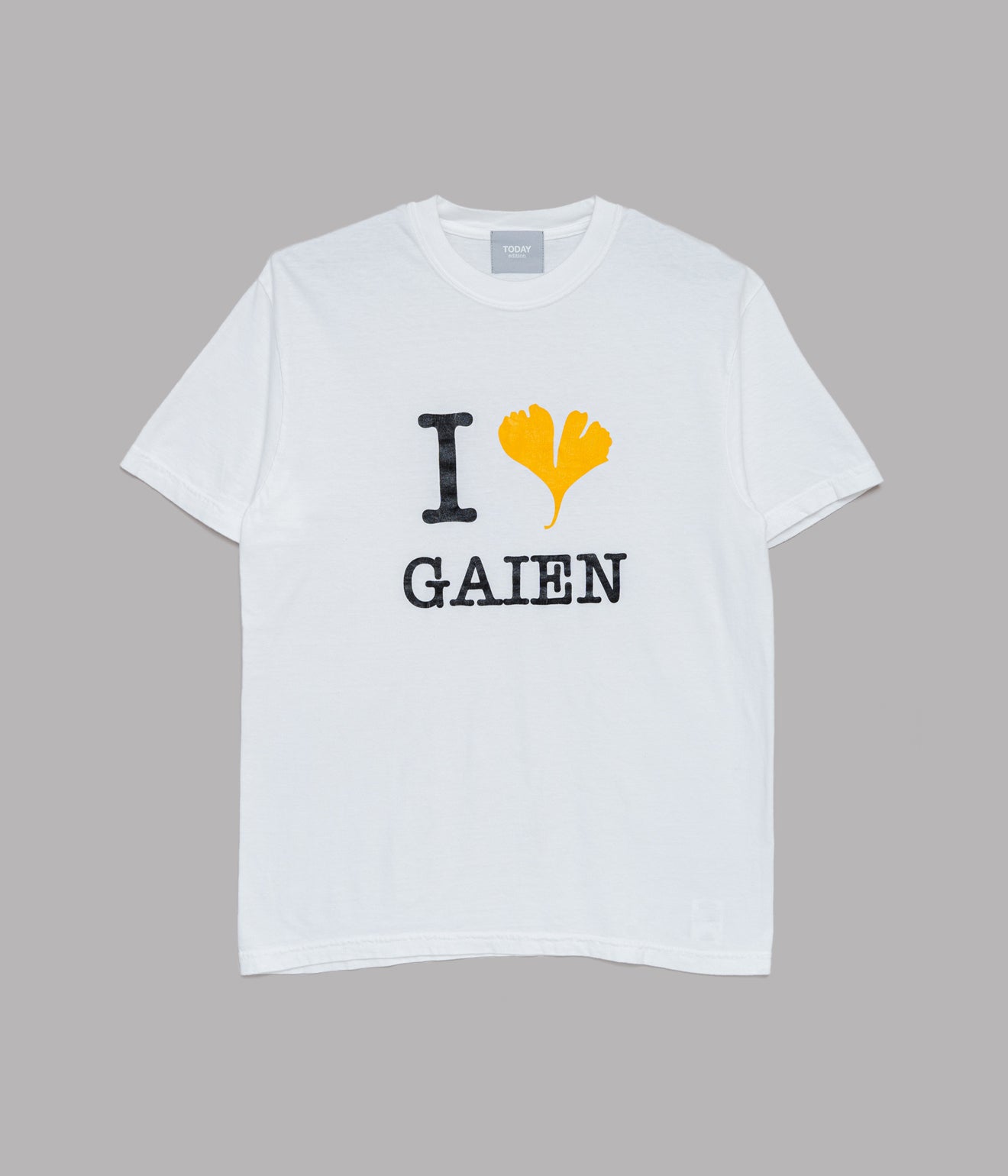 TODAY edition "I LOVE GAIEN" SS Tee WHITE - WEAREALLANIMALS