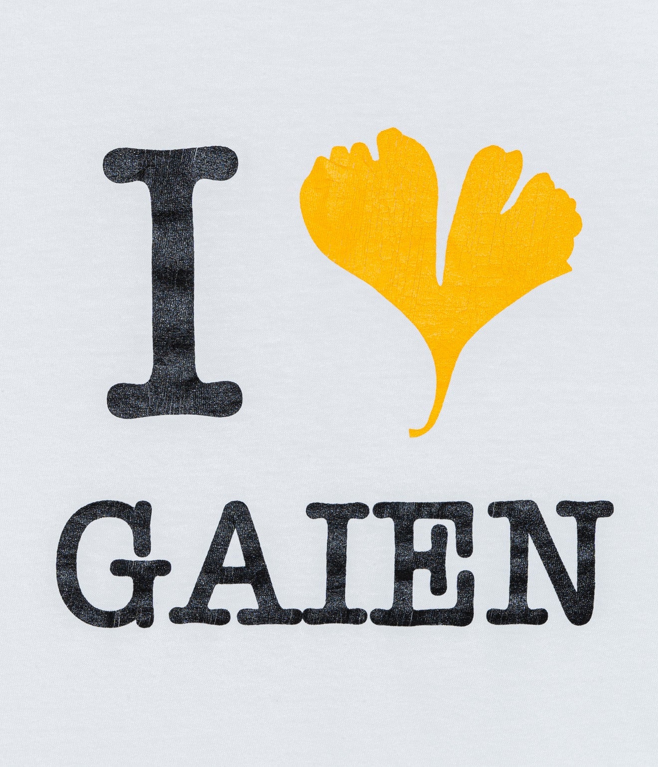 TODAY edition "I LOVE GAIEN" SS Tee WHITE - WEAREALLANIMALS