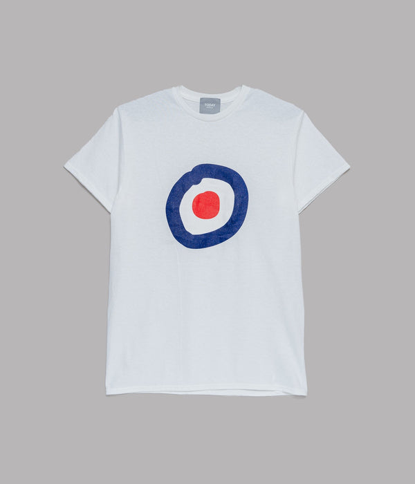 TODAY edition "Target Mark SS Tee" WHITE - WEAREALLANIMALS