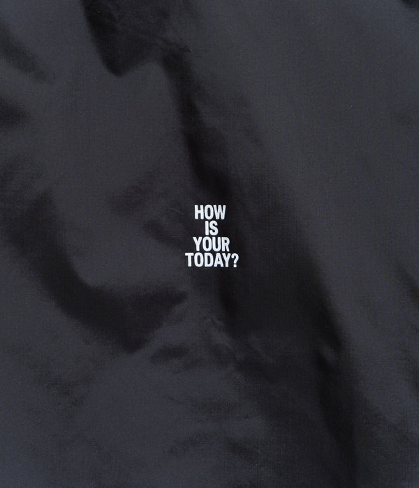 TODAY edition "TROMPE L'OEIL Coach Jacket" BLACK - WEAREALLANIMALS