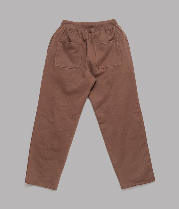 TODAY edition "YOKO" Sweat Pants BROWN - WEAREALLANIMALS