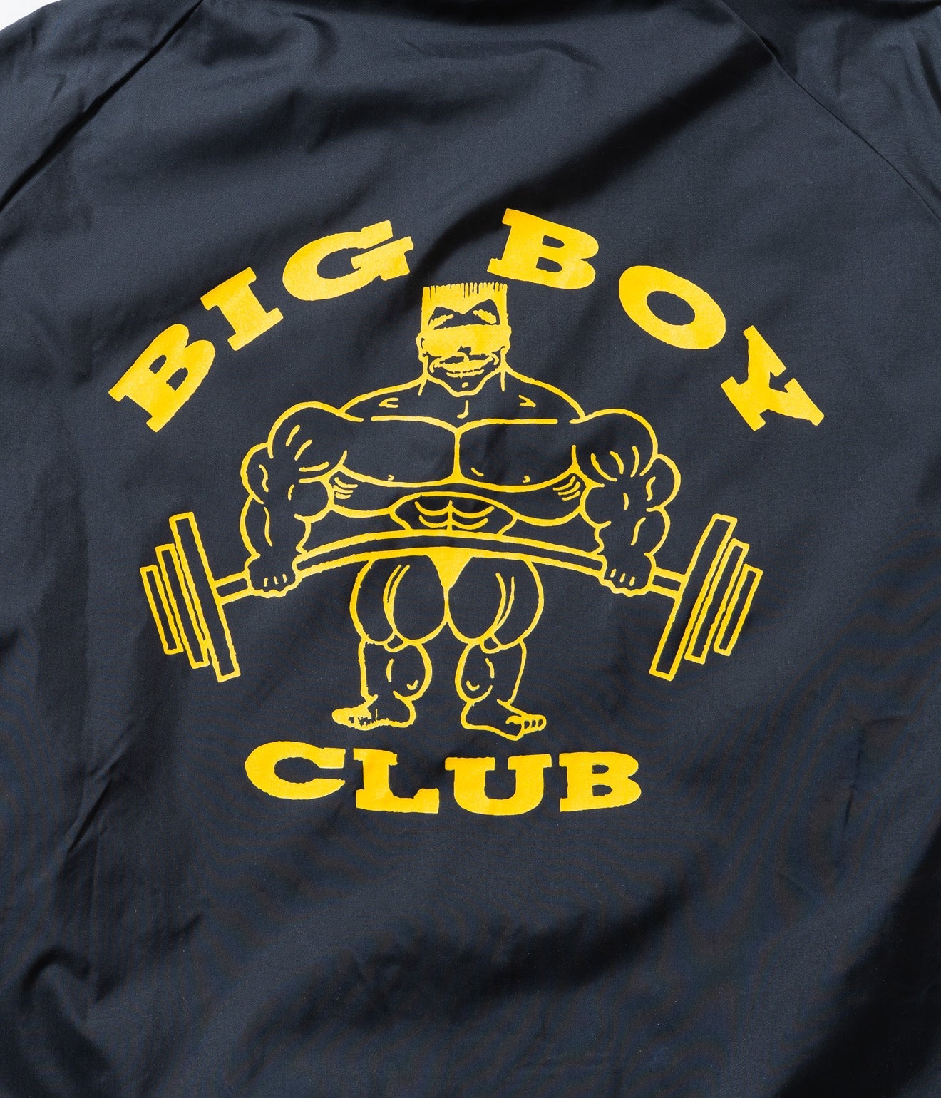 Y,IWO "Big Boy Club Coaches Jacket" Black/Gold - WEAREALLANIMALS