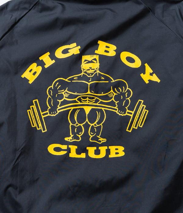 Y,IWO "Big Boy Club Coaches Jacket" Black/Gold - WEAREALLANIMALS