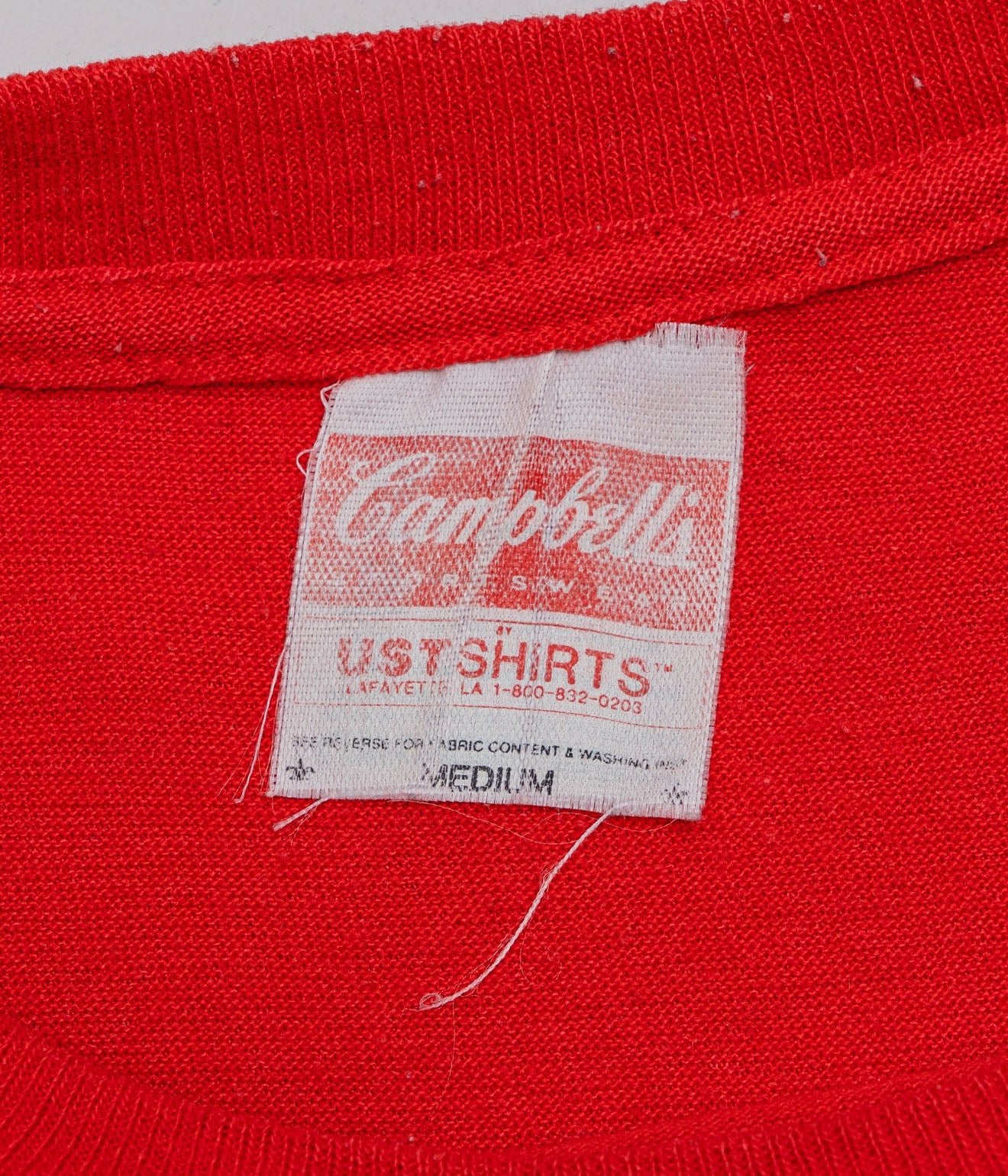 1988 "Campbell's Soup Can" T-SHIRT - WEAREALLANIMALS