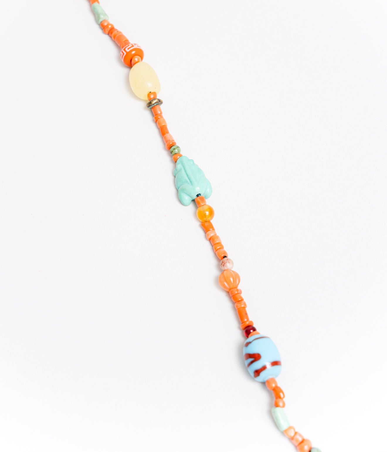 60~70's ZUNI Turquoise, Coral, Lapis Necklace - WEAREALLANIMALS
