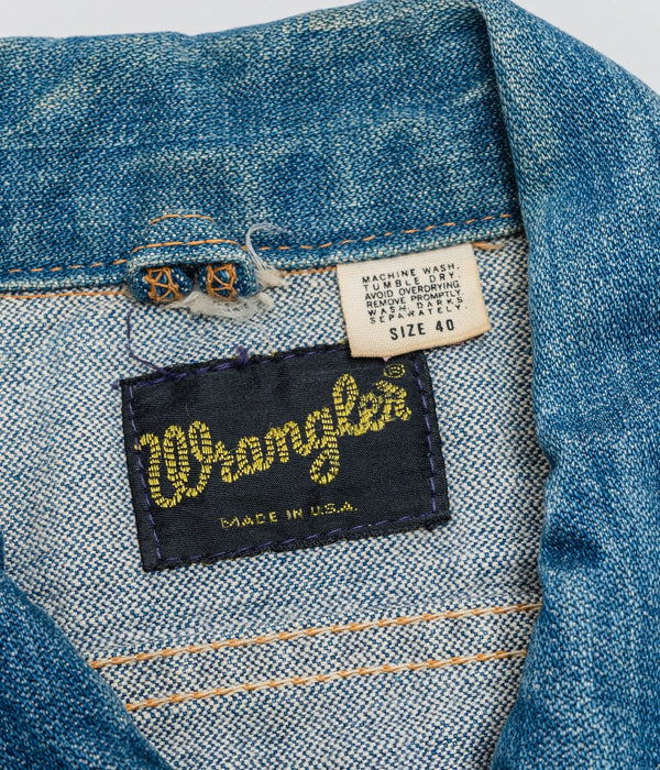 70's WRANGLER 124MJ CUT OFF - WEAREALLANIMALS