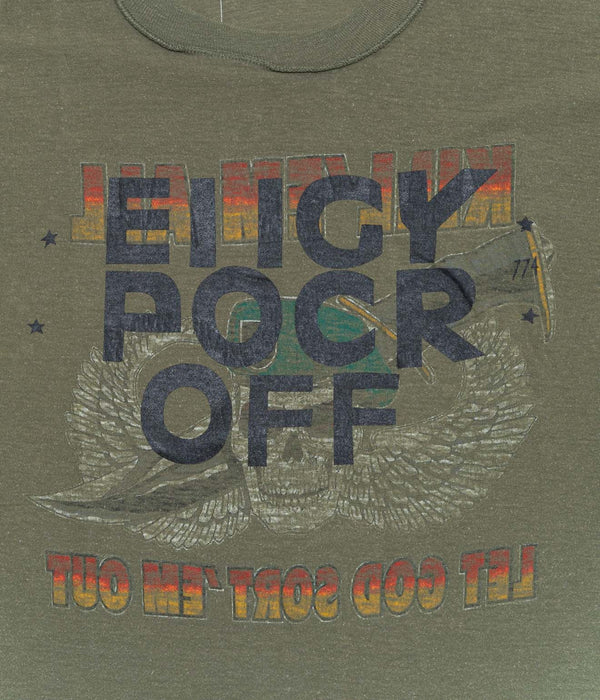 774 "INSIDEOUT T-SHIRT -F**K OFF-" No.7 - WEAREALLANIMALS