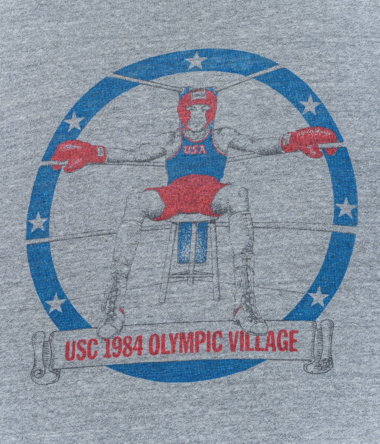 80's Champion "USC 1984 OLYMPIC VILLAGE" T-SHIRT - WEAREALLANIMALS