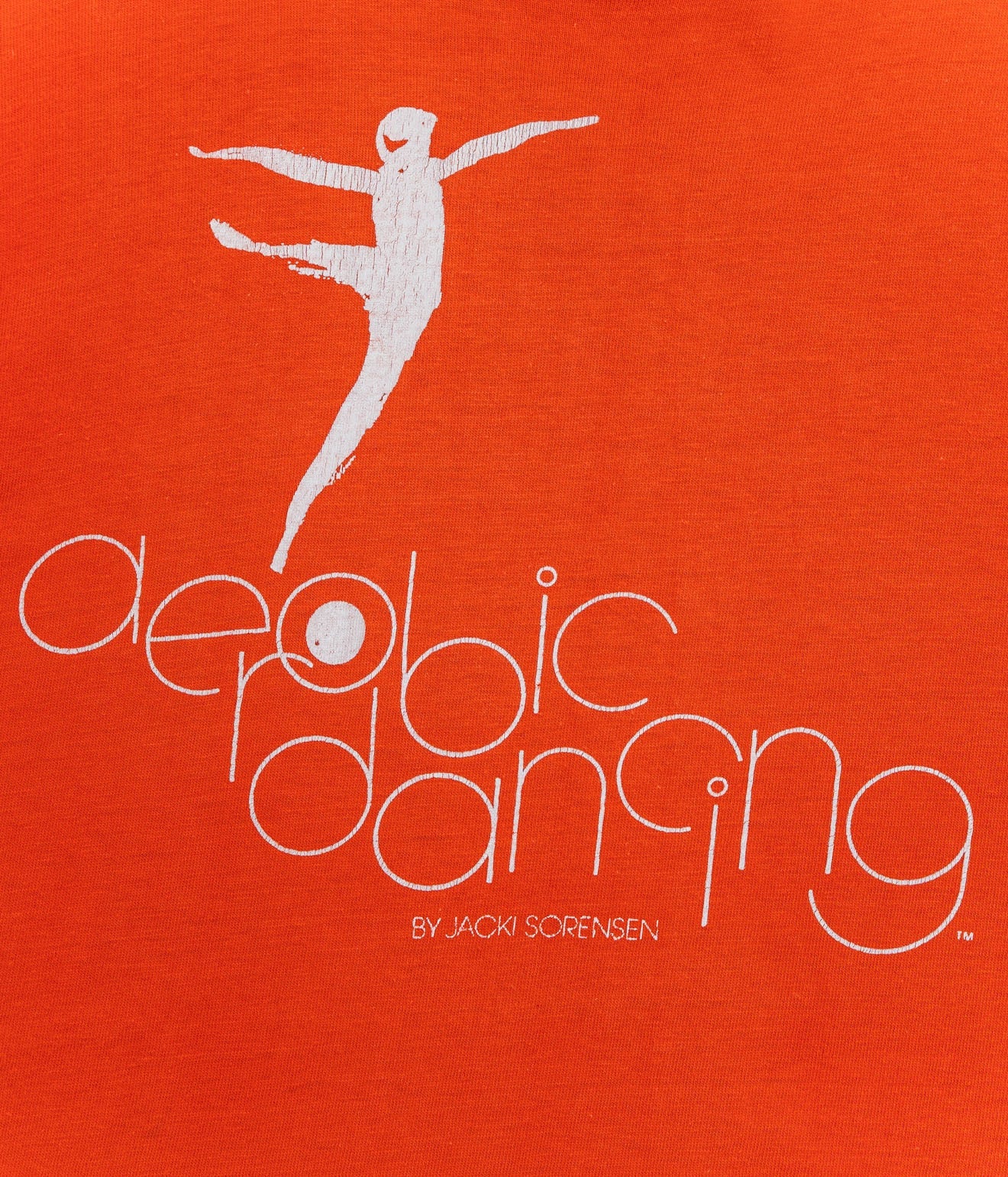 80'S JACKI SORENSEN AEROBIC DANCING T-SHIRT - WEAREALLANIMALS
