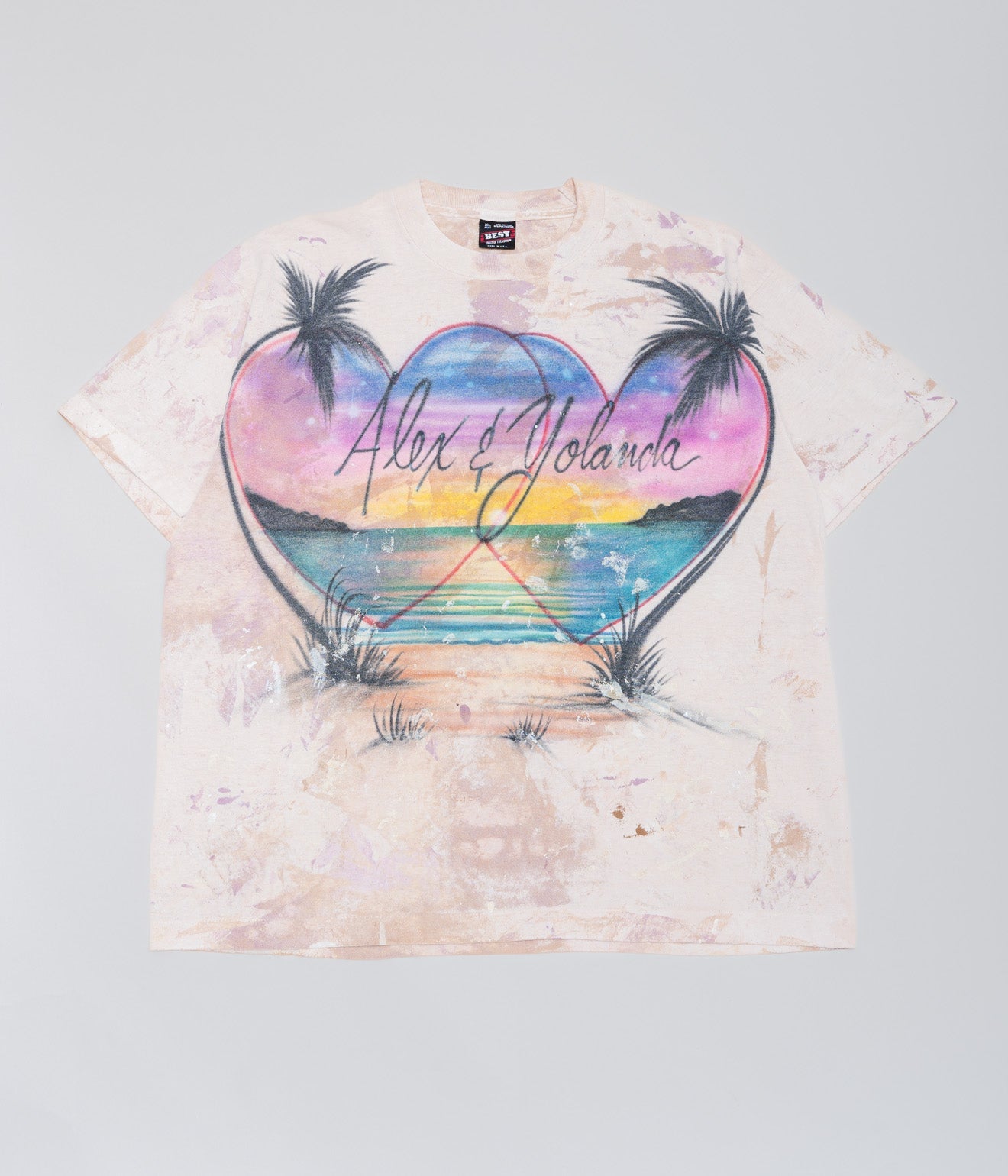 90'S Airbrushed T-SHIRT - WEAREALLANIMALS