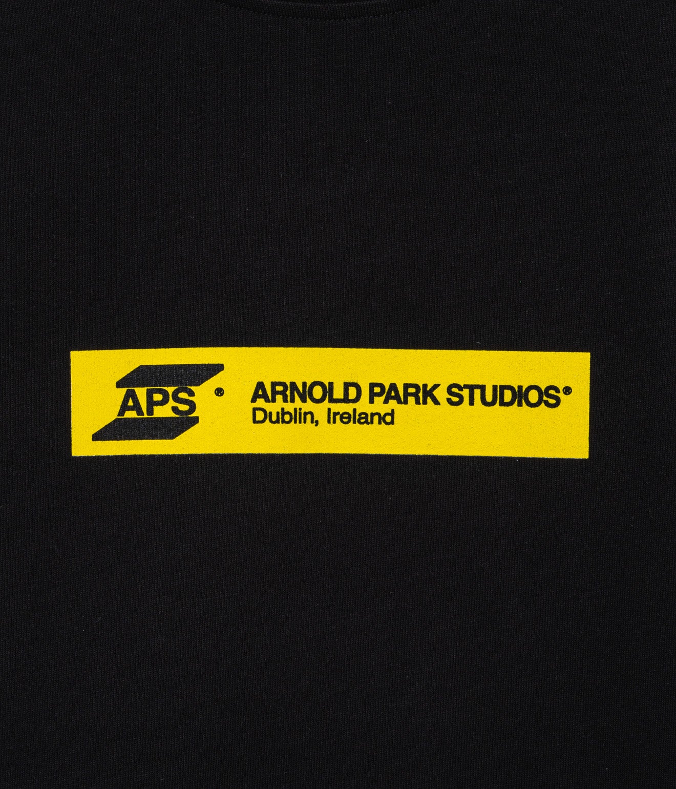 Arnold Park Studios "ELEKTRISKA LOGO SHORT SLEEVE" BLACK - WEAREALLANIMALS
